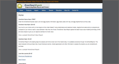 Desktop Screenshot of homesmartreports.com